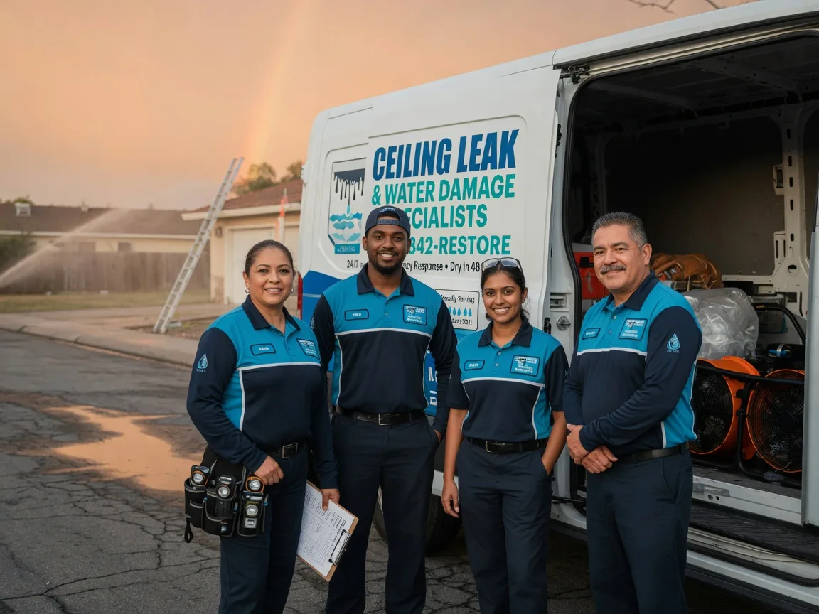 Ceiling Leak Cleanup company in Sumner, ME
